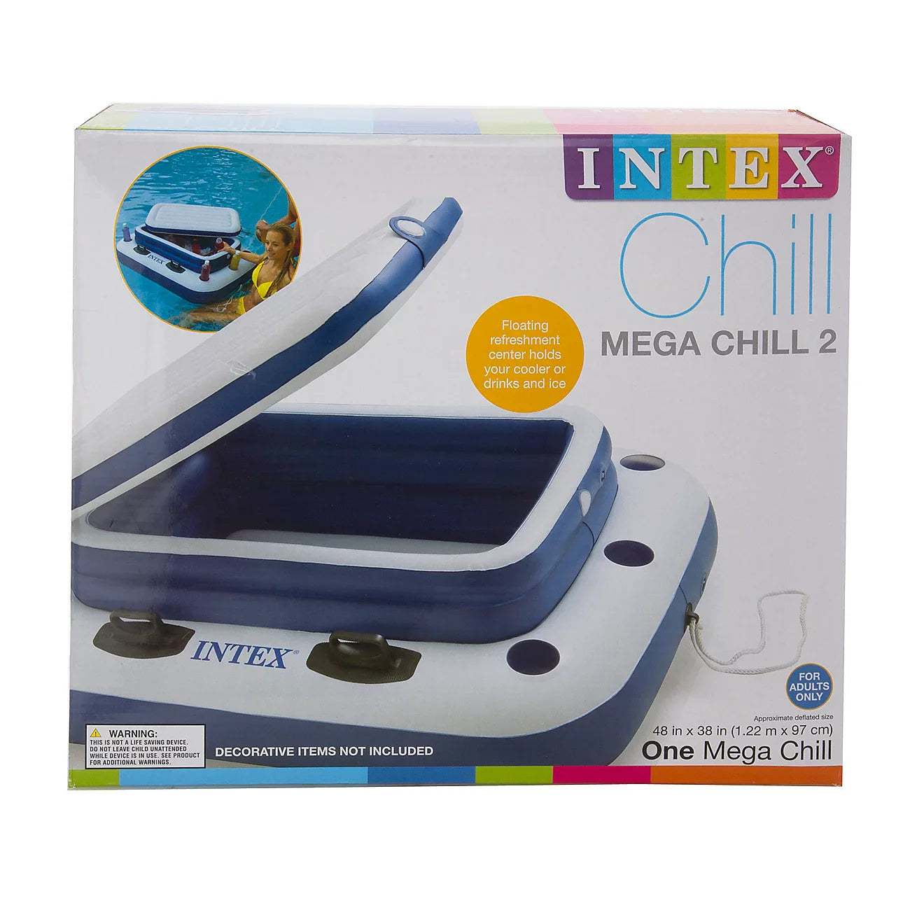 Intex chill mega refrigerator