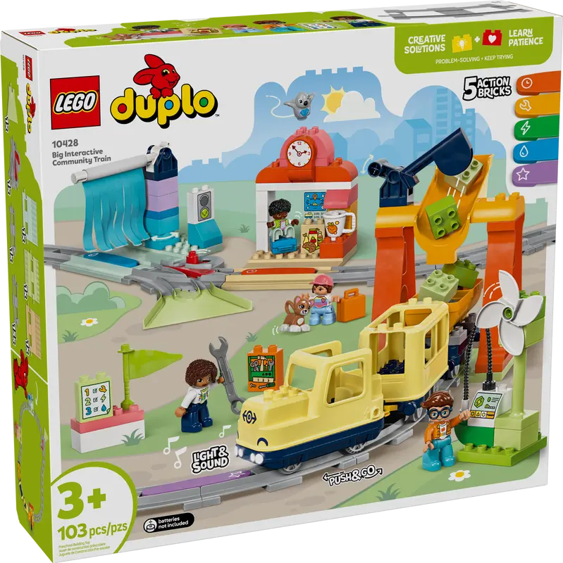 Lego Big Interactive Community Train