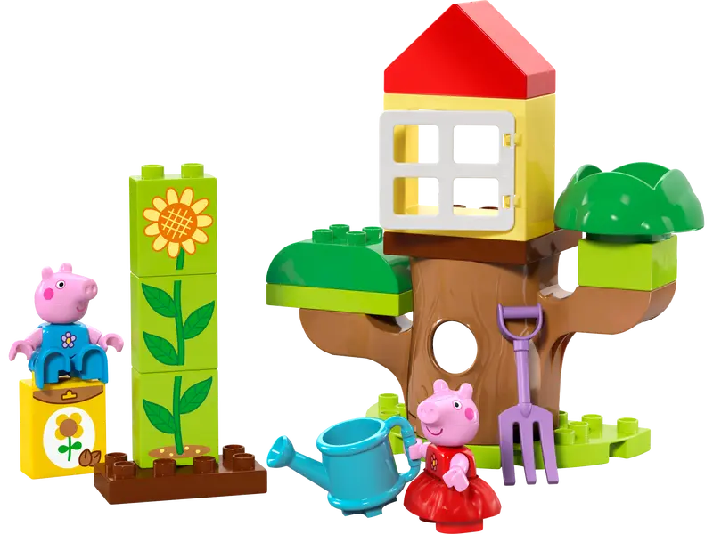 Lego Peppa Pig Garden And Tree House