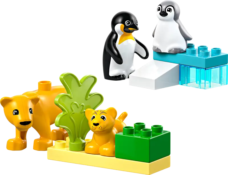 Lego Wild Animal Families Penguins & lions