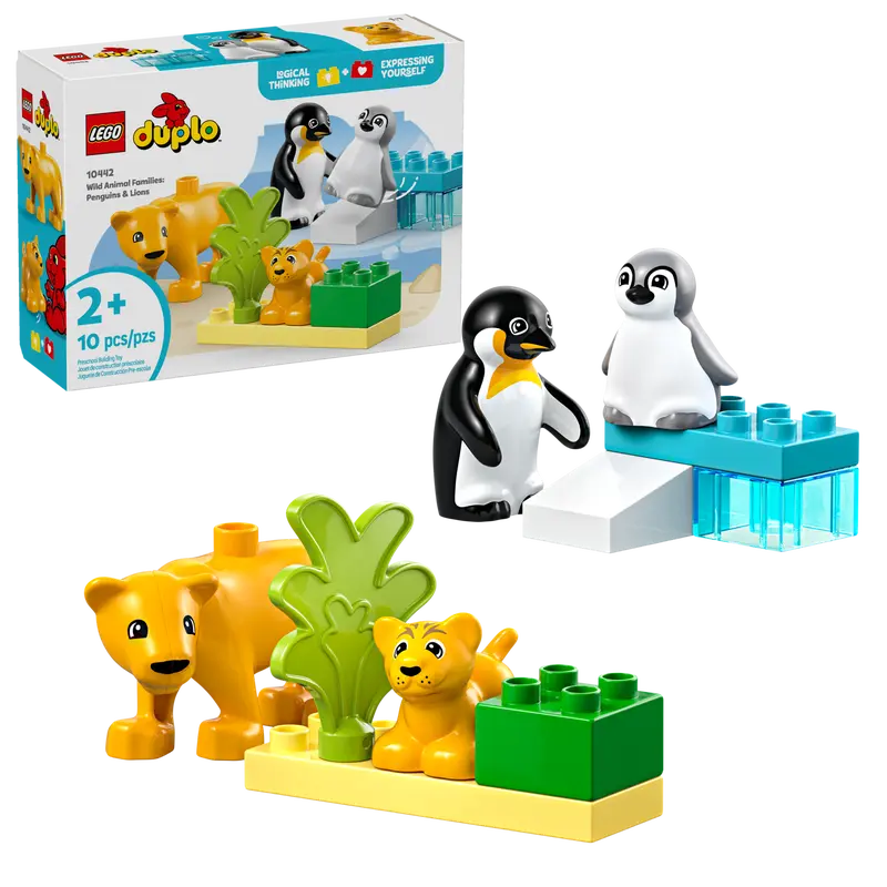Lego Wild Animal Families Penguins & lions