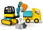 Lego Truck & Tracked Excavator