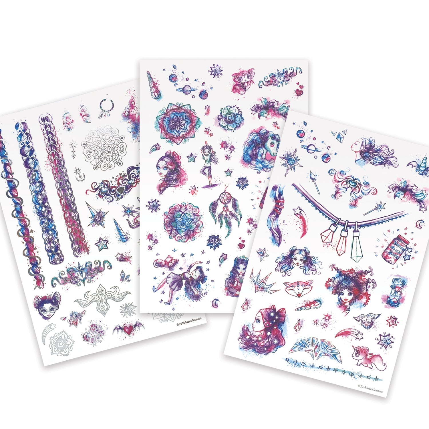 Nebulous Stars - Tattoo Stickers Sorted - Nebulia