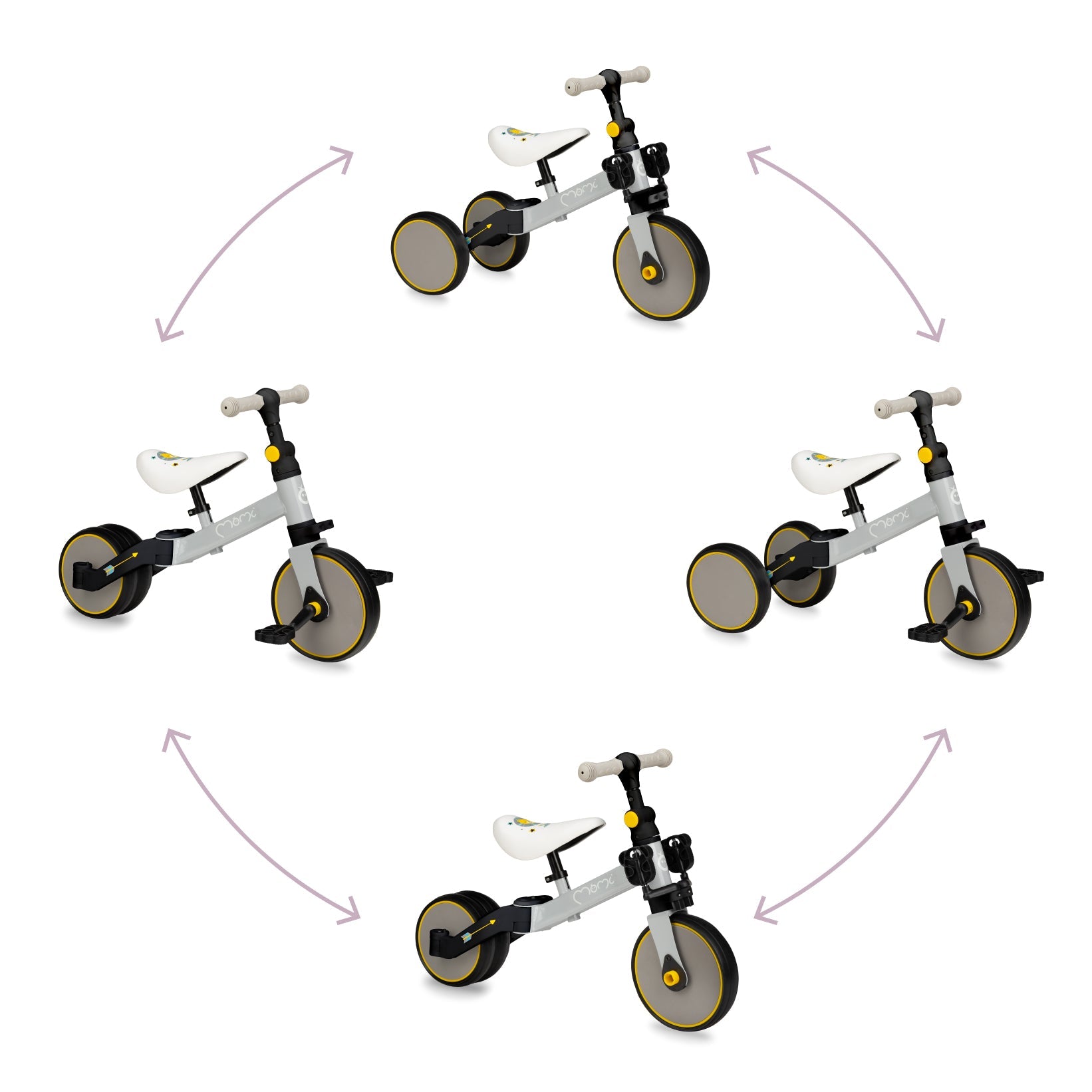 MoMi LORIS 4in1 ride-on bike
