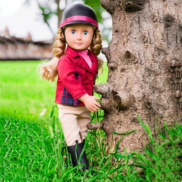 Our Generation - Deluxe Lily Anna Doll With Book