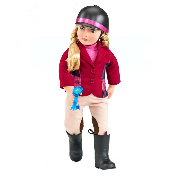 Our Generation - Deluxe Lily Anna Doll With Book