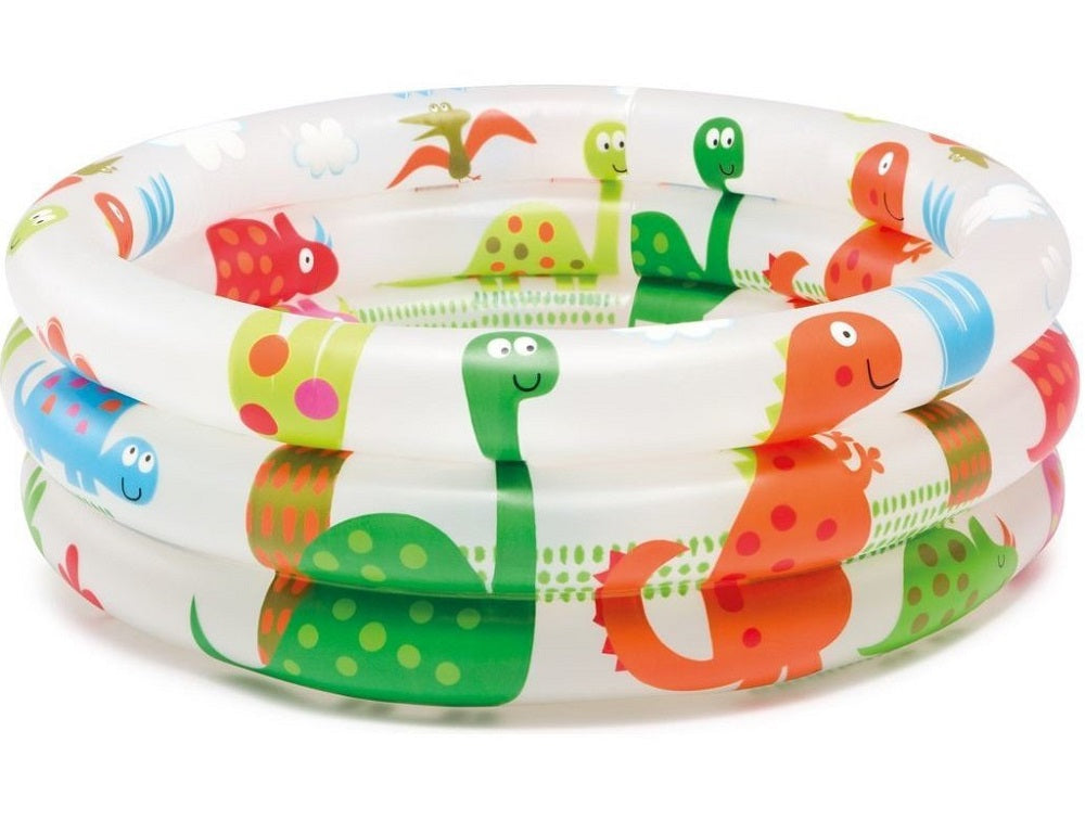 Intex dinosaur 3 ring baby pool