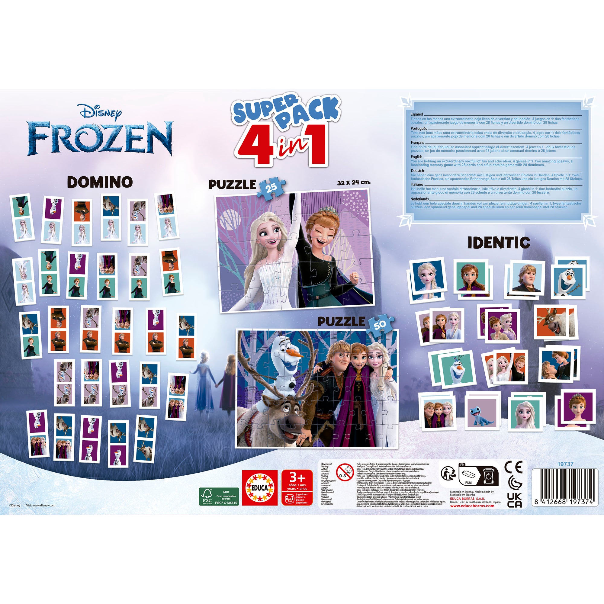 Frozen 4-in-1 Super Pack