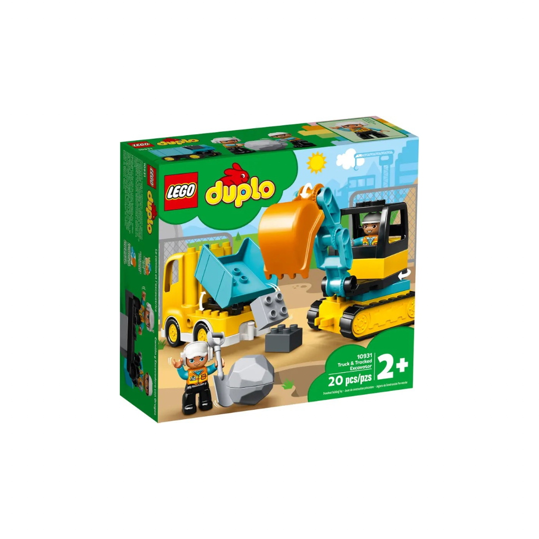 Lego Truck & Tracked Excavator