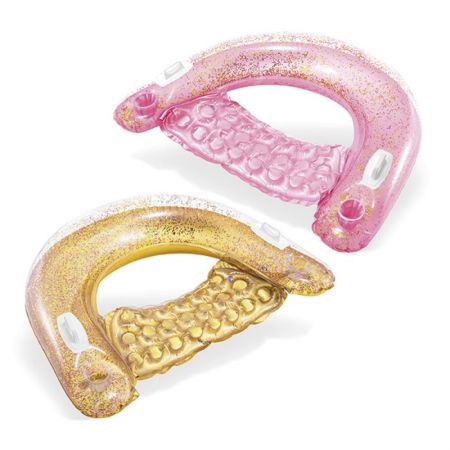 Intex glitter sit n floats 152x99 cm