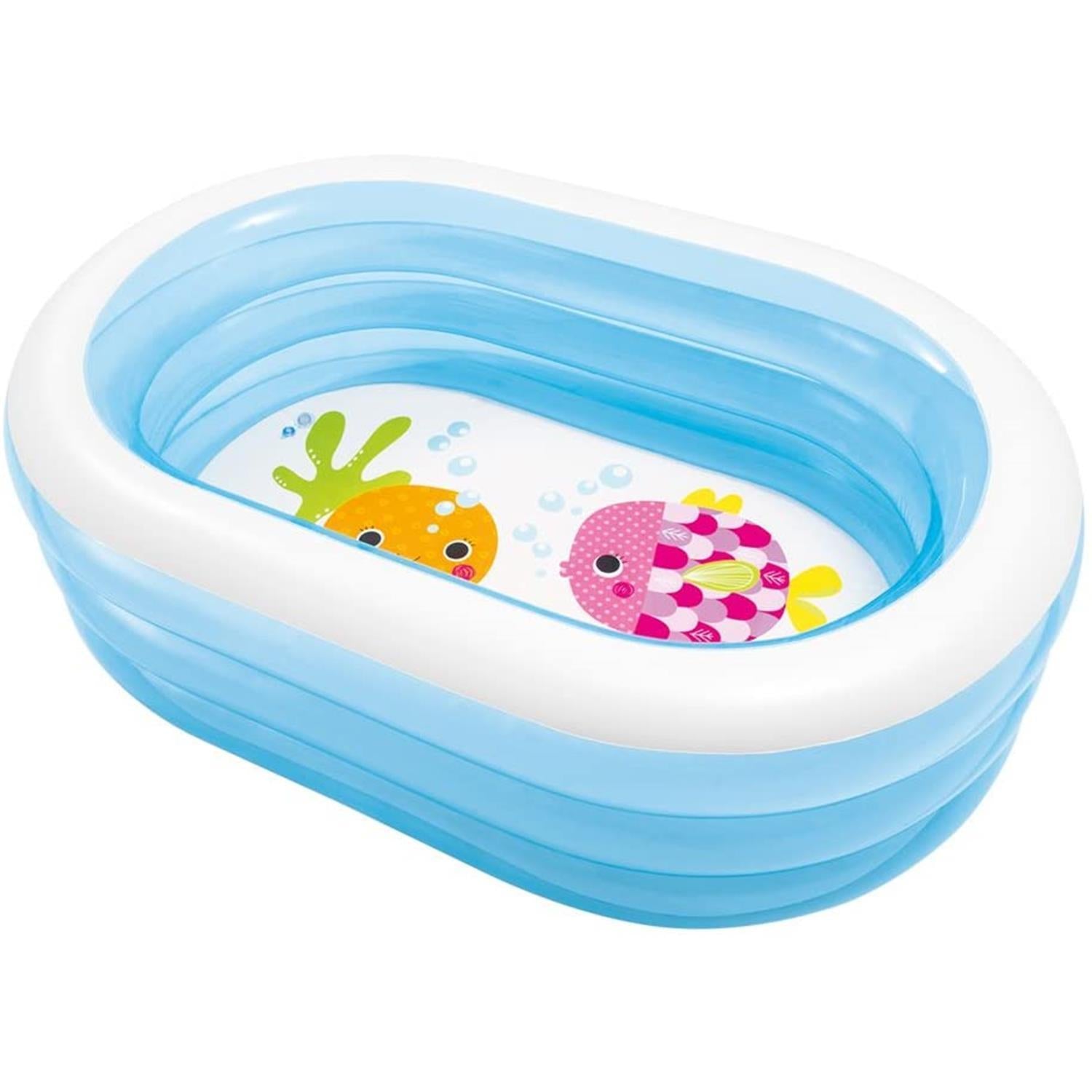 Intex oval whale fun pool 163x107x46 cm