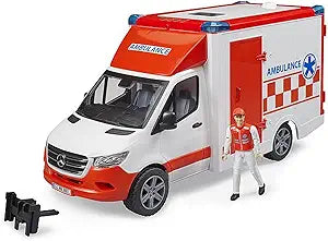 Bruder MB Sprinter Ambulance With Driver And L+S