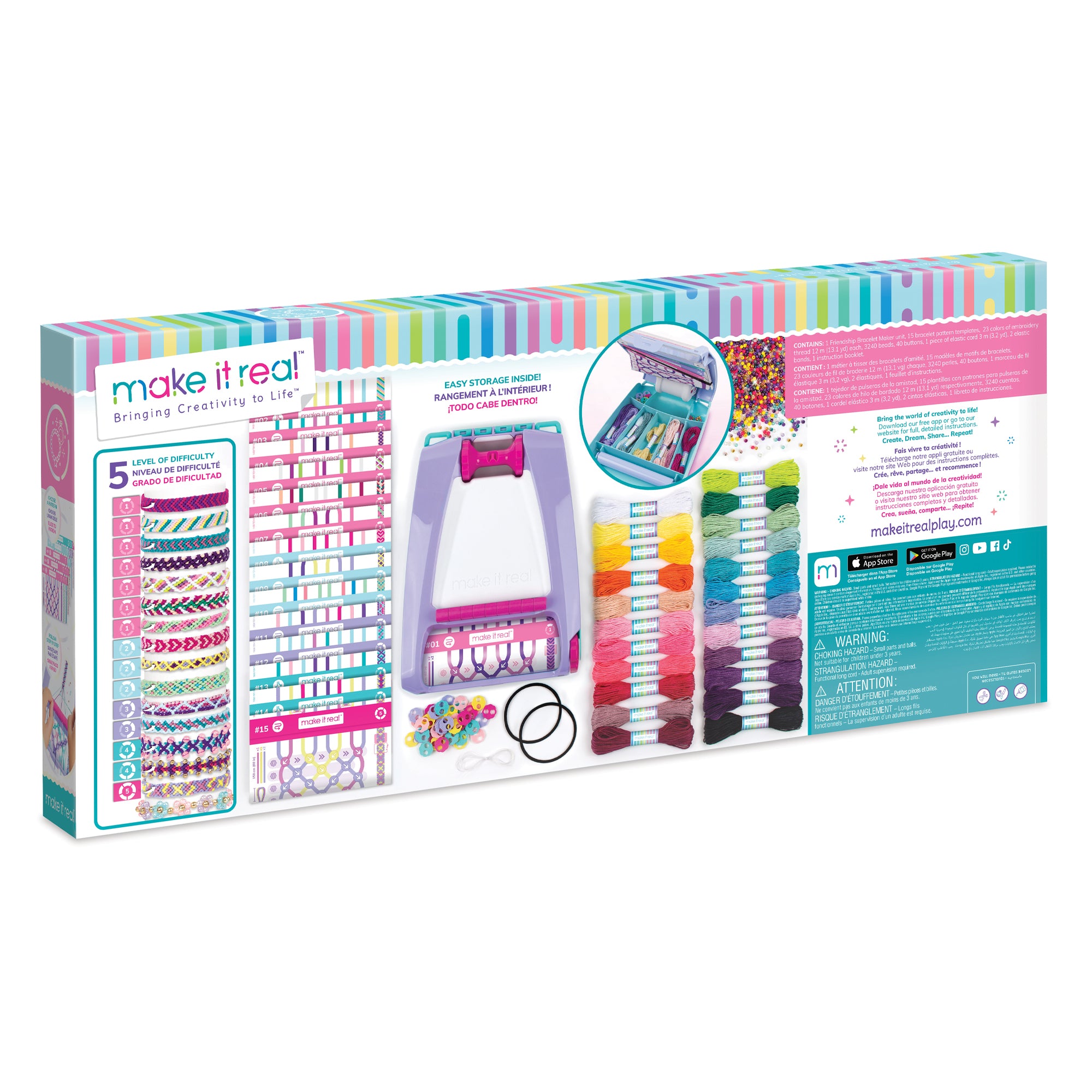Make it Real - Friendship Bracelet Maker Mega Set