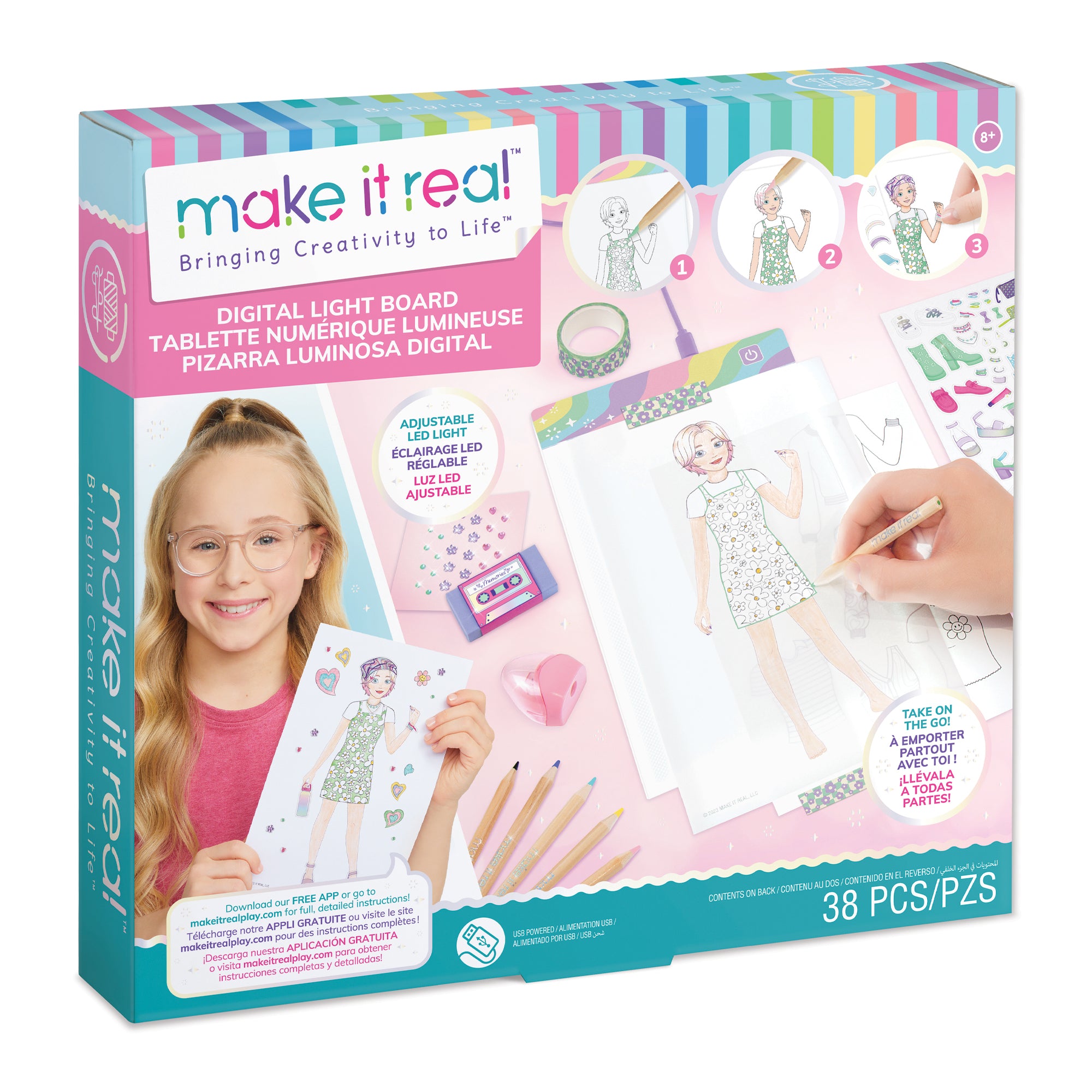 Make It Real Digital Light Board