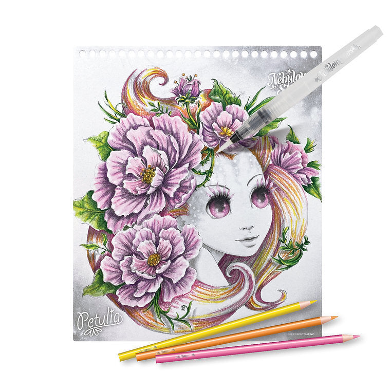 Nebulous Stars - Water Color Coloring Book