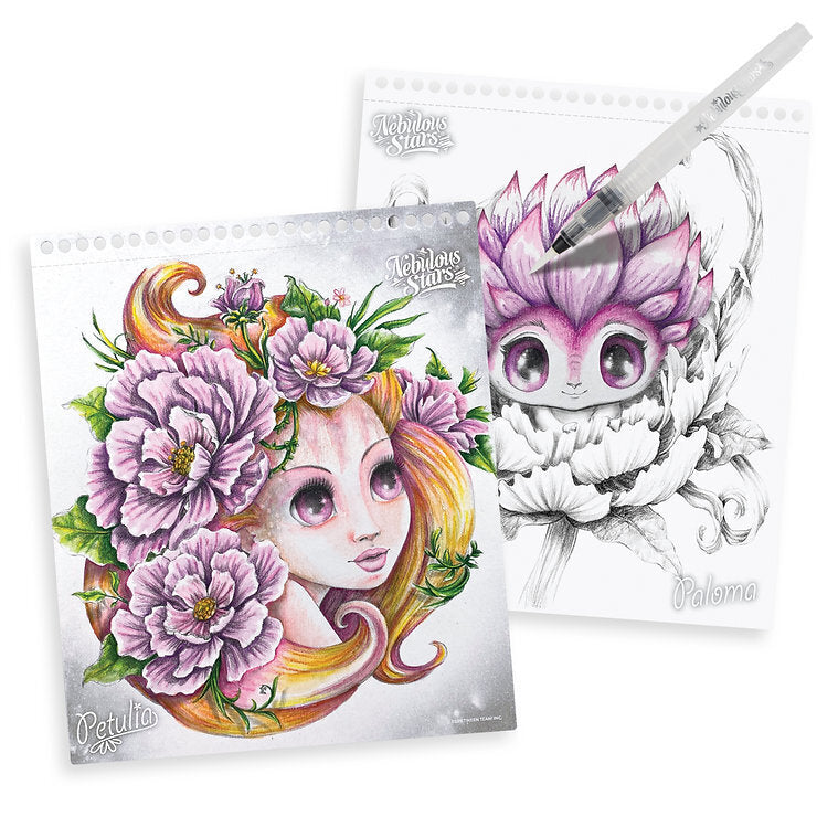 Nebulous Stars - Water Color Coloring Book