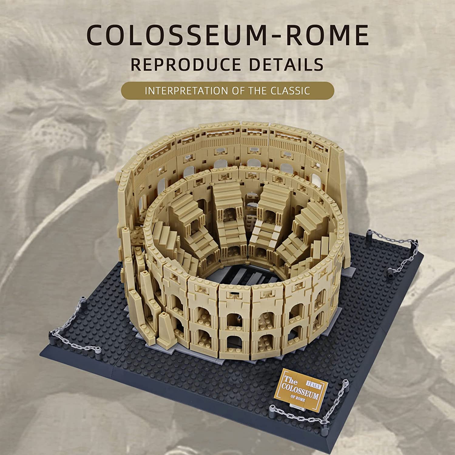 Wange - Colosseum of Rome Italy