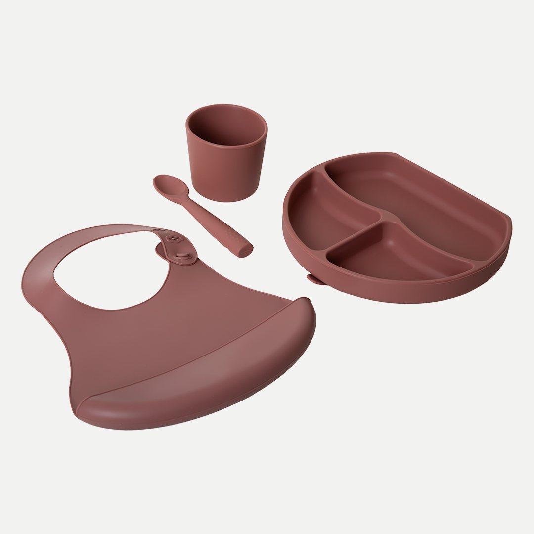 Babyjem silicone feeding set