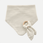 Babyjem muslin bib with teether
