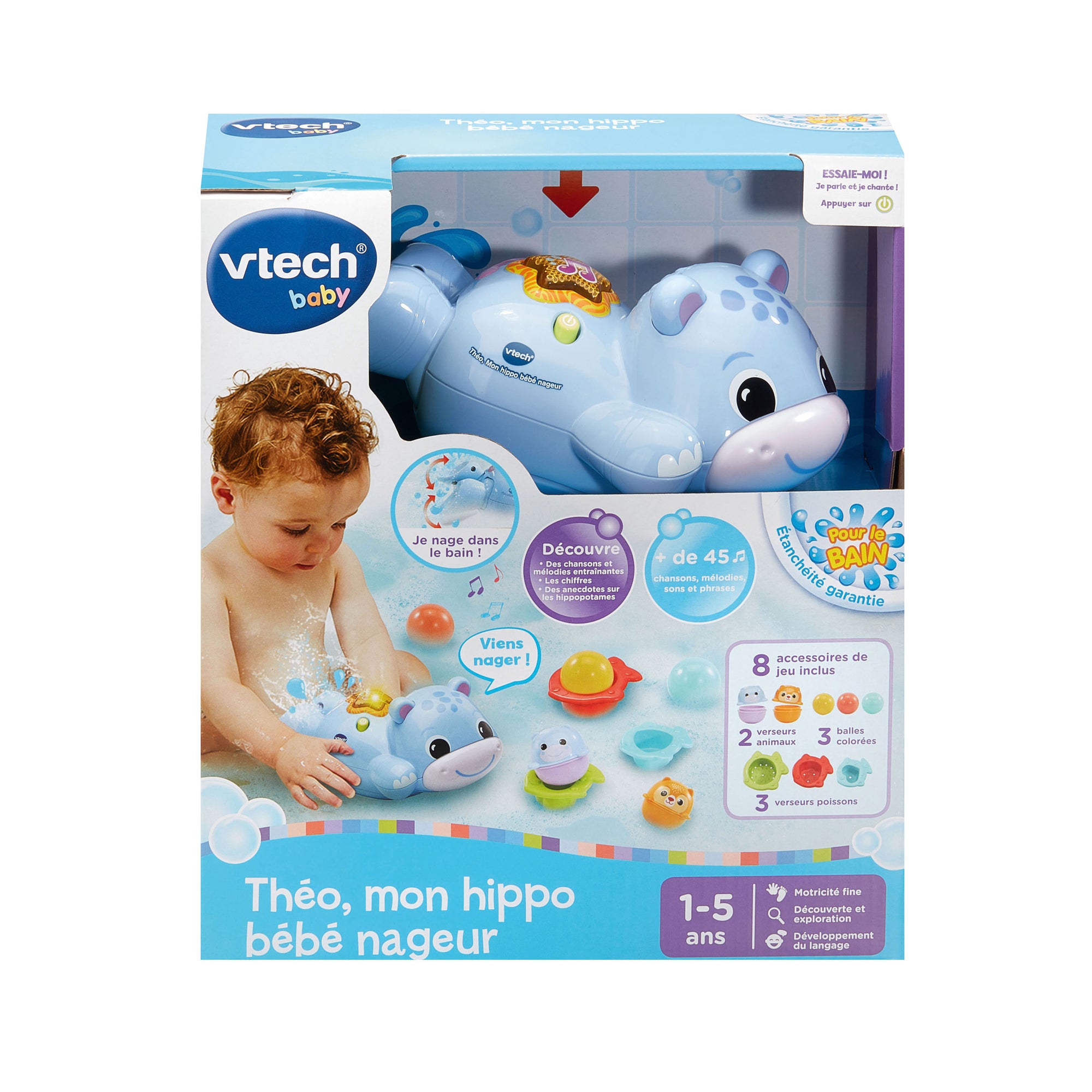 Vtech Theo Mon Hippo Calin