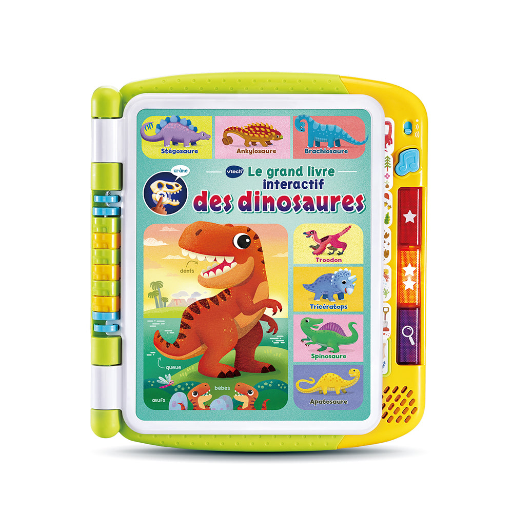 Vtech Le Grand Livre Interactif Des Dinosaures