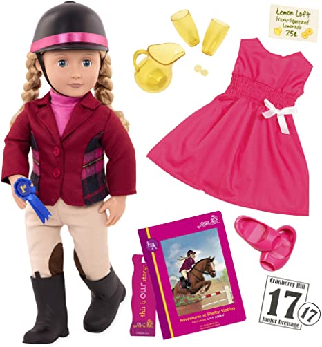 Our Generation - Deluxe Lily Anna Doll With Book