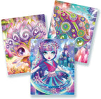 Nebulous Stars -  Glitter art