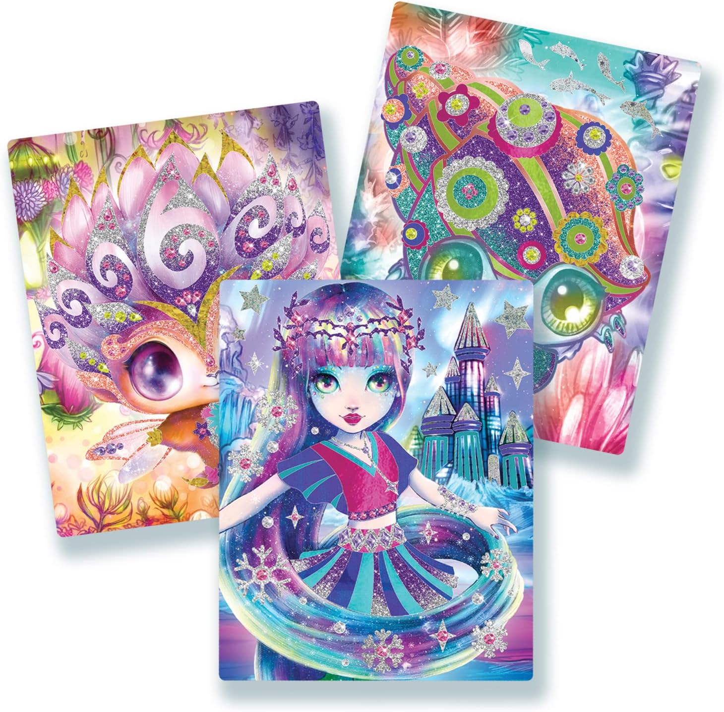 Nebulous Stars -  Glitter art