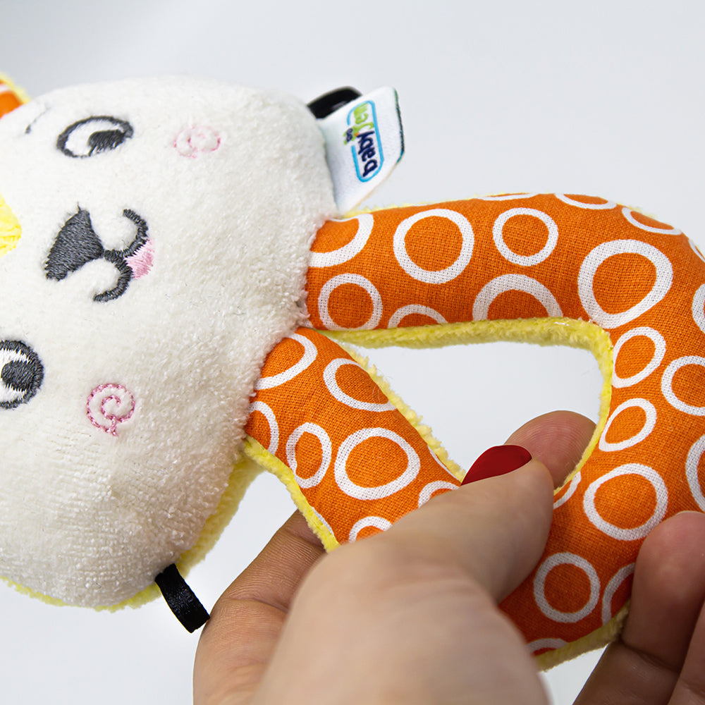 Babyjem - Soft Cat Rattle Toy