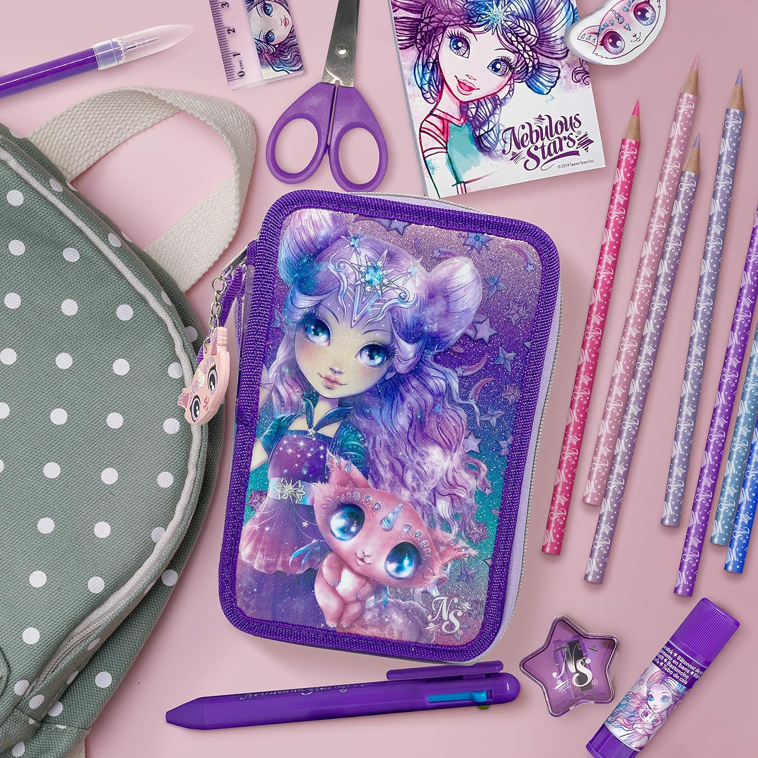 Nebulous Stars -  3-Tier Pencil Case