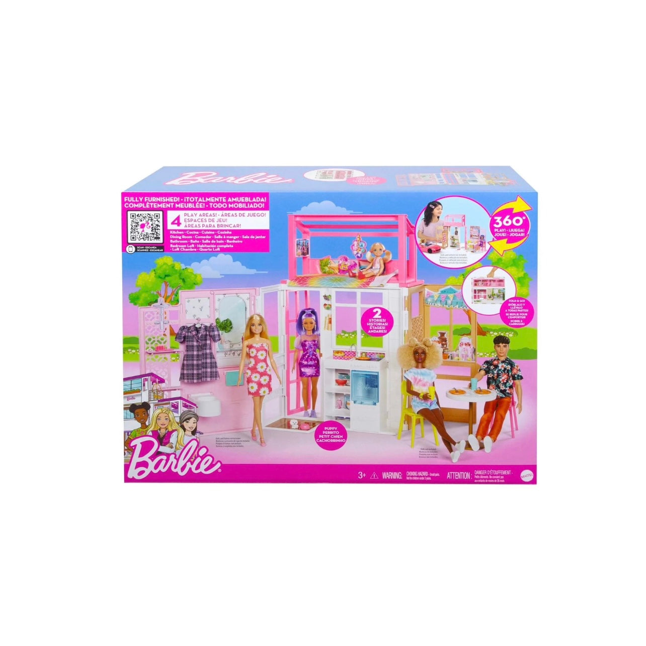 Barbie - Dollhouse Playset 360