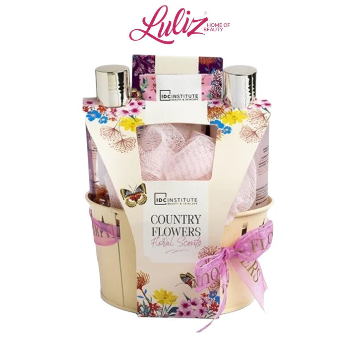 IDC Country Flower Bucket 5pcs