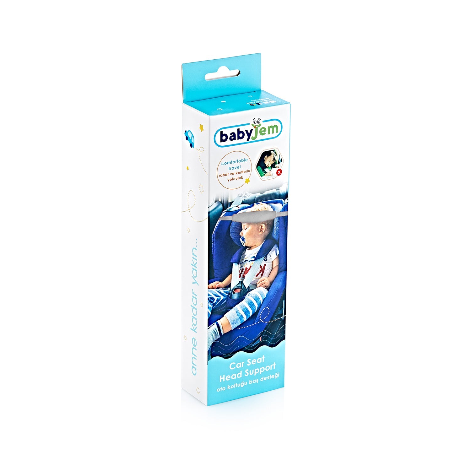 Babyjem - Baby head & neck support for car seat