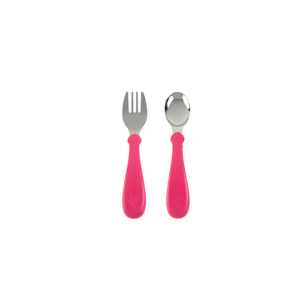 Babyjem - Steel Spoon and Fork
