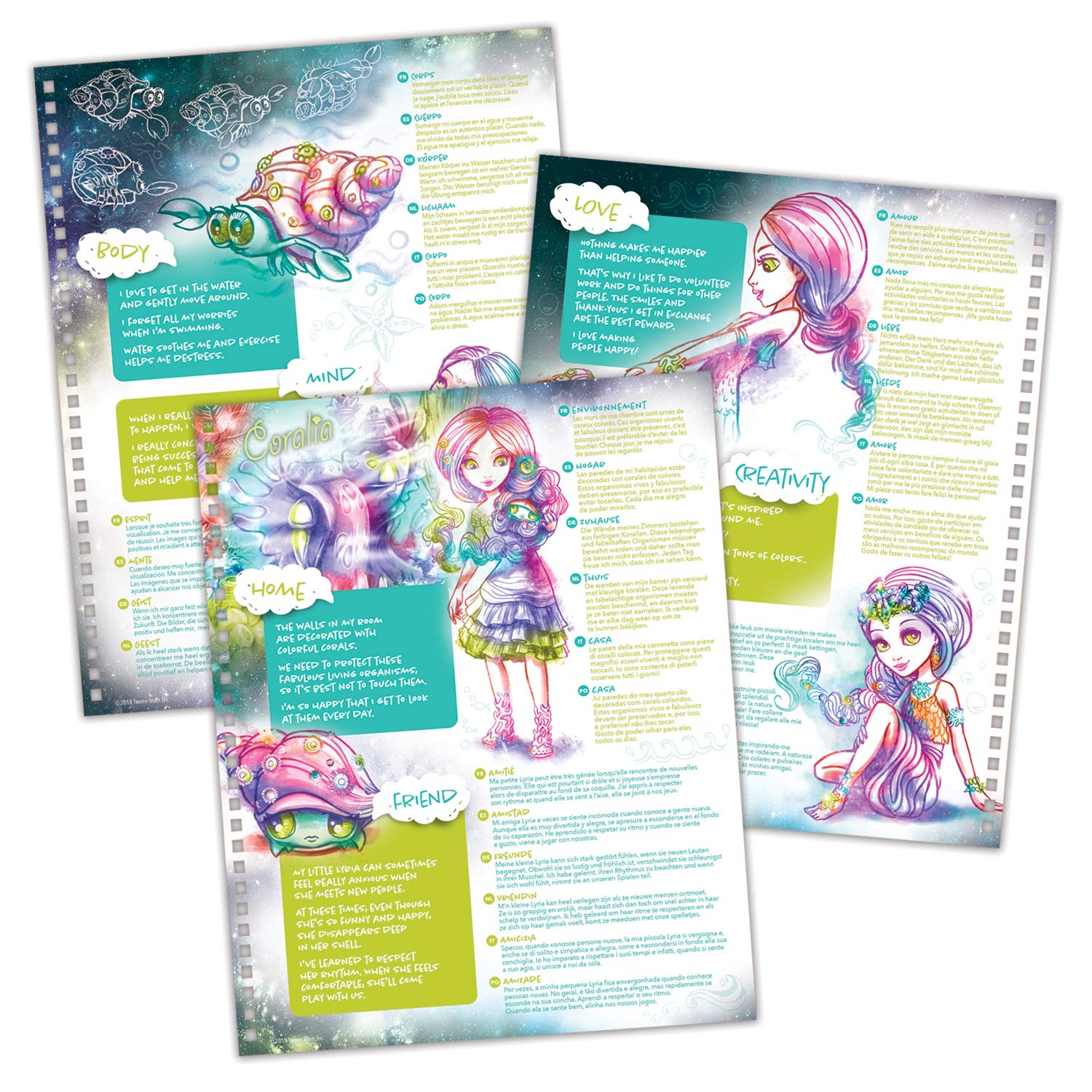 Nebulous Stars - Large Coloring Book