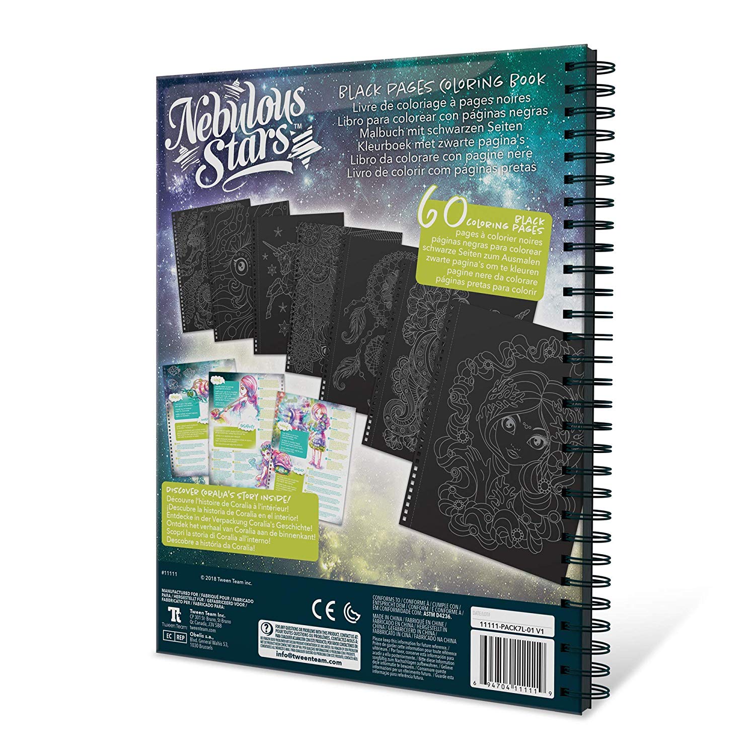 Nebulous Stars - Large Coloring Book