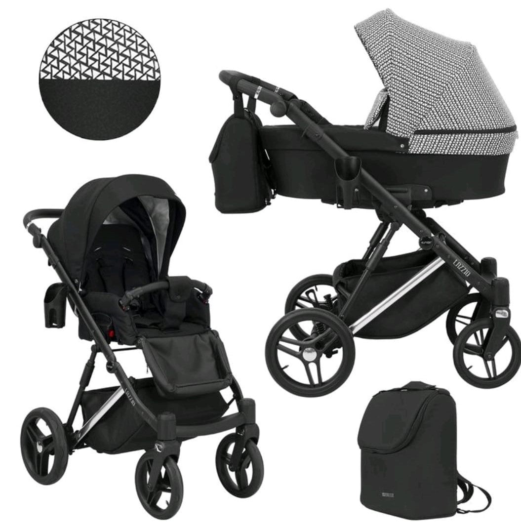 Kunert - Lazzio Premium (stroller + car seat + carrycot + isofix base)