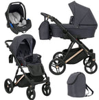 Kunert - Lazzio Premium (stroller + car seat + carrycot + isofix base)
