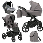 Kunert - Lazzio (stroller + car seat + carrycot + isofix base)
