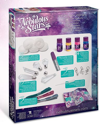 Nebulous stars - Crystal wish keepers