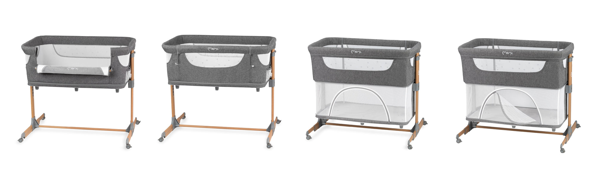 MoMi - Smart Bed 4 in 1 Baby crib