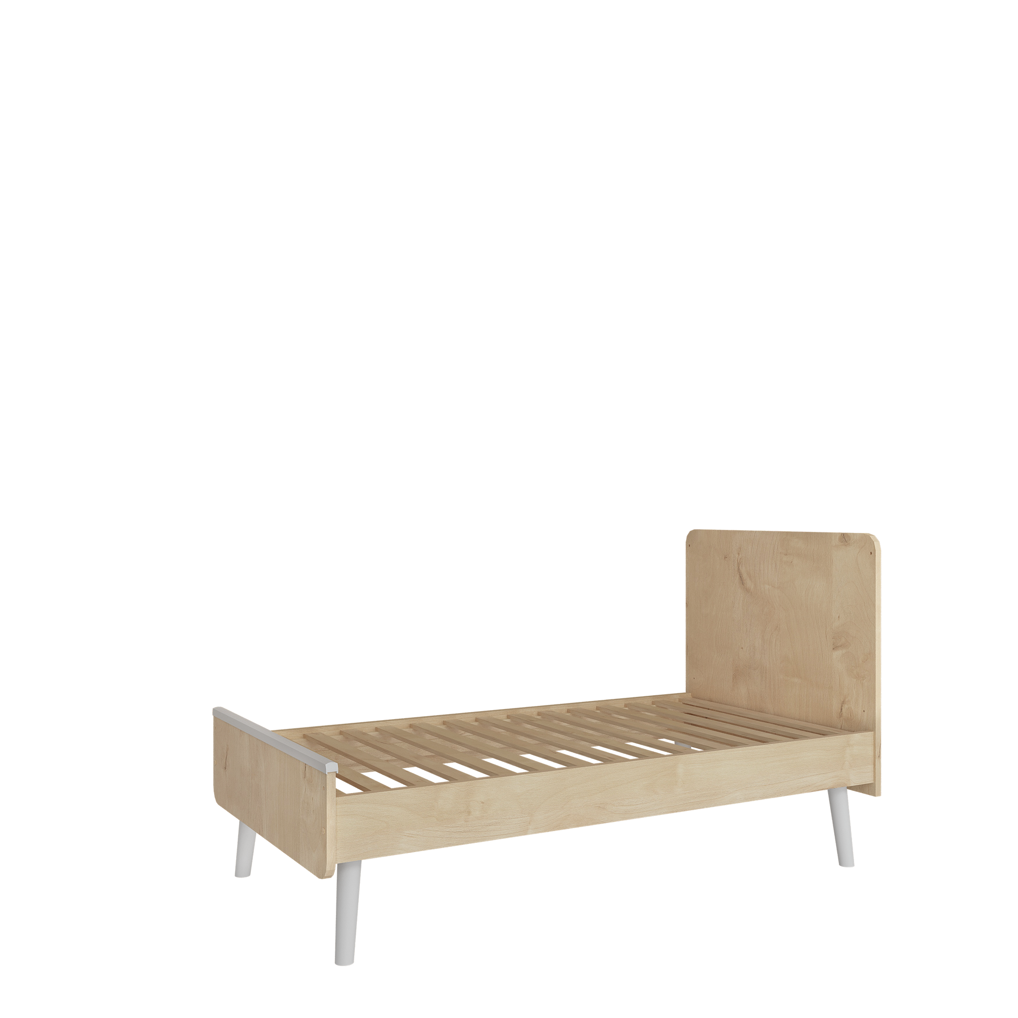 Faktum - Peak Natural Oak & White Bed