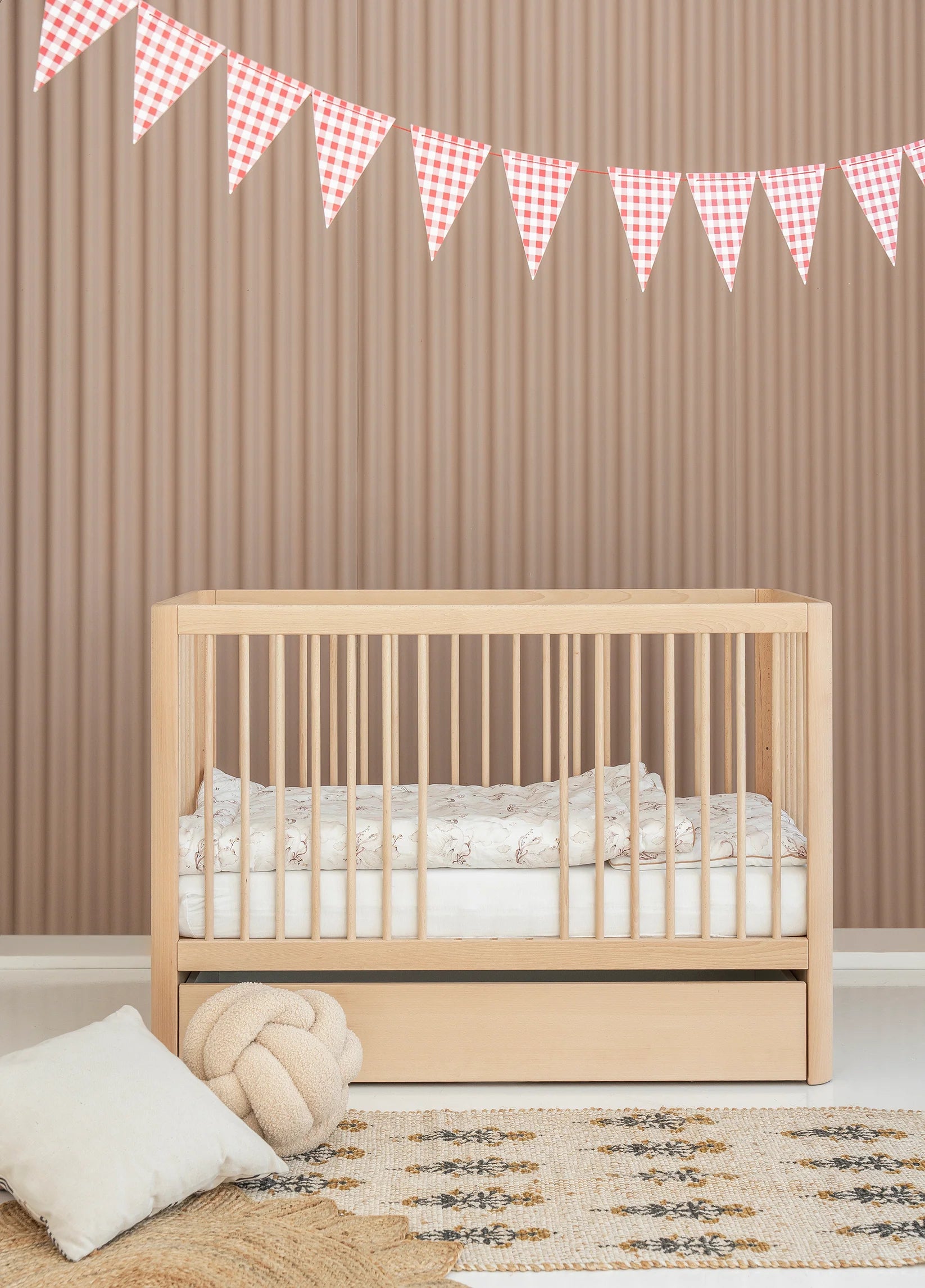 Pinio Pure Wooden Crib