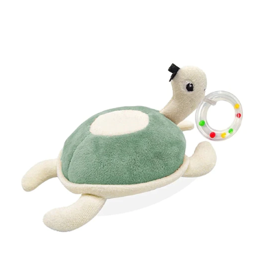 Babyjem - Soft Baby Turtle Rattle Toy
