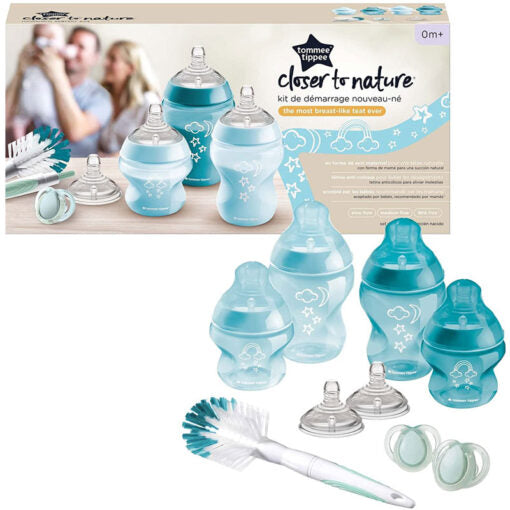 Tommee Tippee Newborn Starter Set Blue/Green