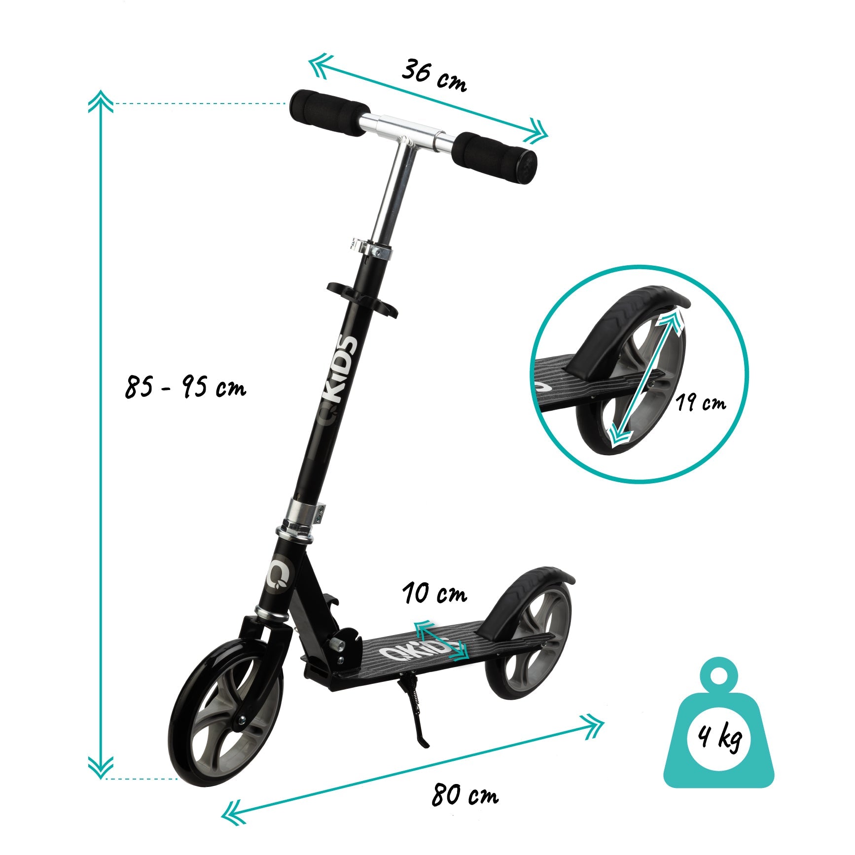 Momi - QKIDS WEISS Scooter