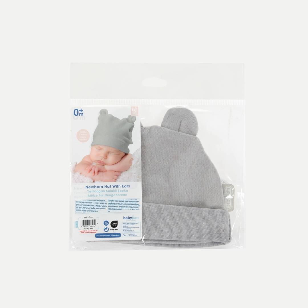 Babyjem newborn hat with ears