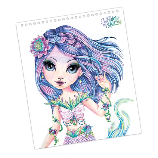 Nebulous Stars -  Creative Sketchbook Nenuphia
