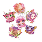 Nebulous Stars - Decorative  Vinyl Sticker