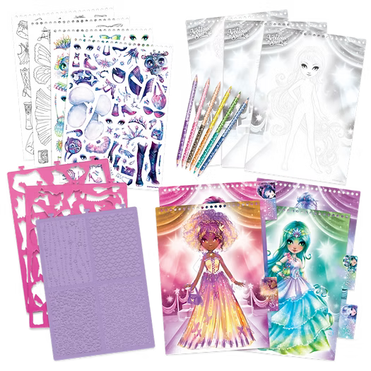 Nebulous Stars - Fashion Sketchbook Astral Ball